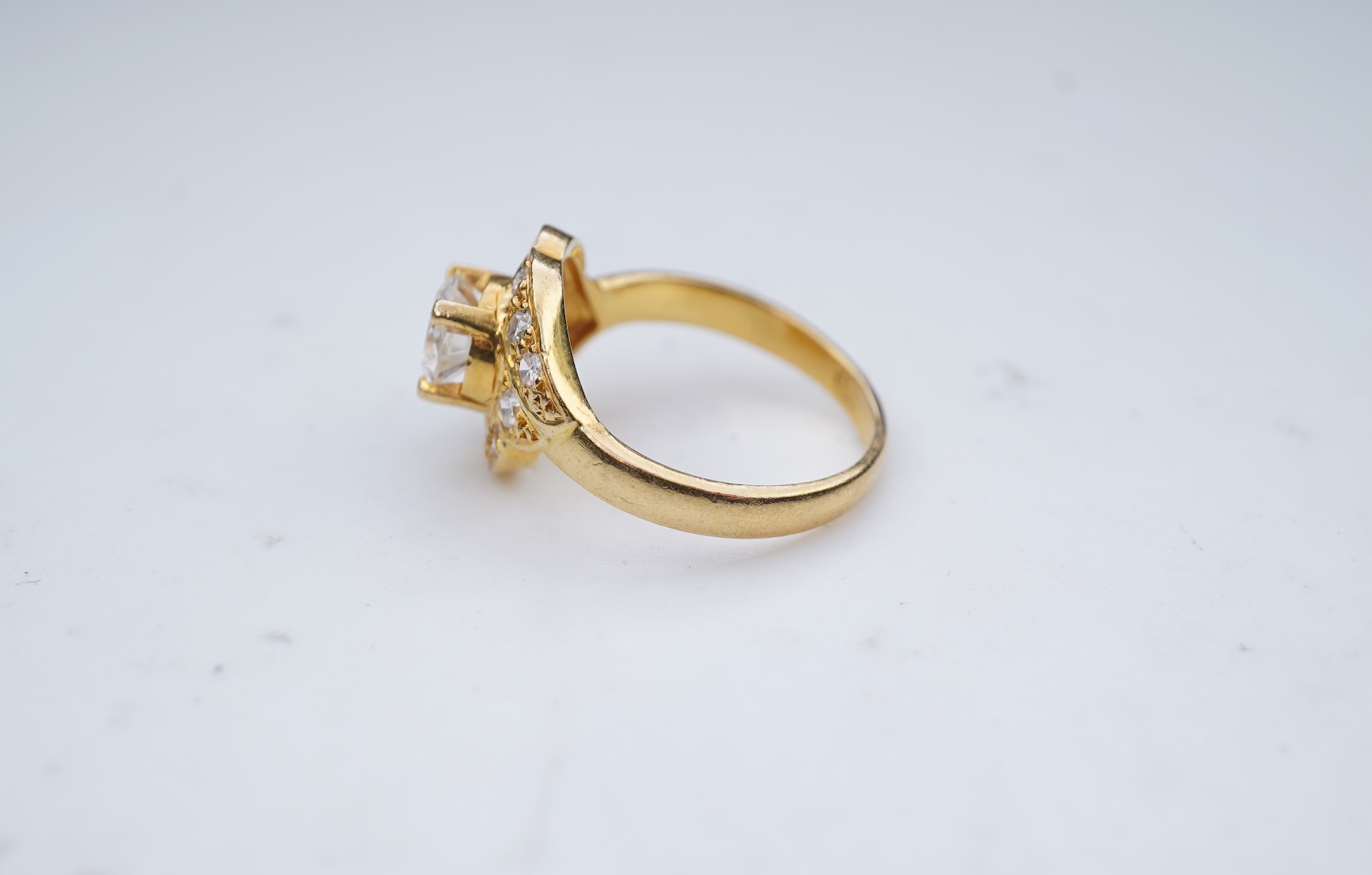 A diamond ring